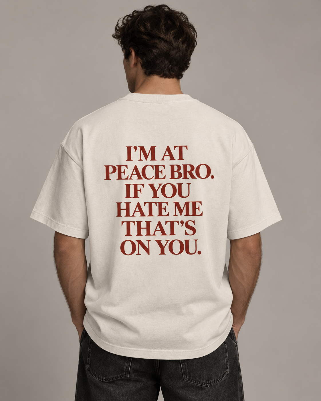 NO AUDIENCE — “That’s on You” Boxy Tee