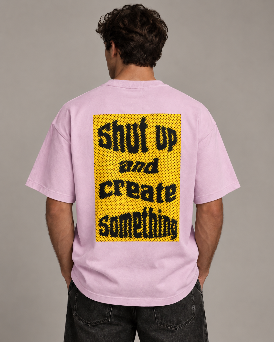 NO AUDIENCE — “Shut Up” Boxy Tee