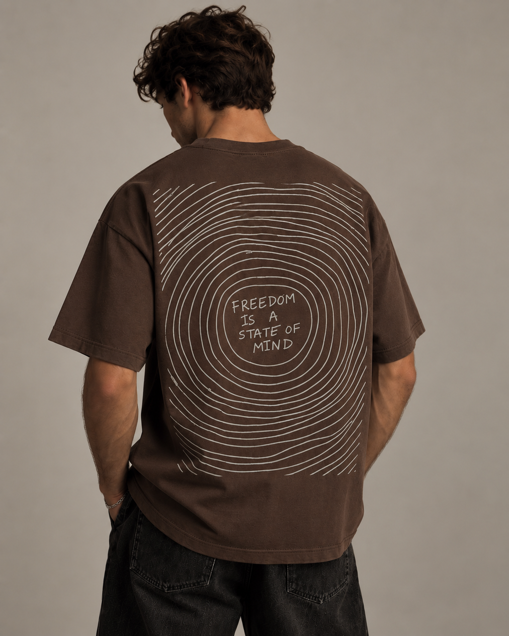 NO AUDIENCE — “State of Mind” Boxy Tee